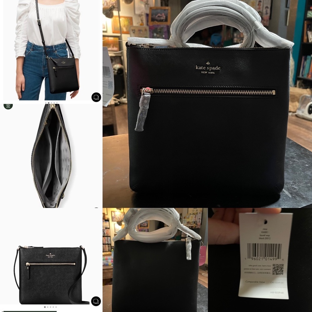 Kate Spade Laurel Way Rima Crossbody Bag black